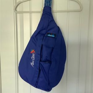 NWT Kavu Rope Sling Bag Lightweight canvas. Customized with Maui Jim logo.